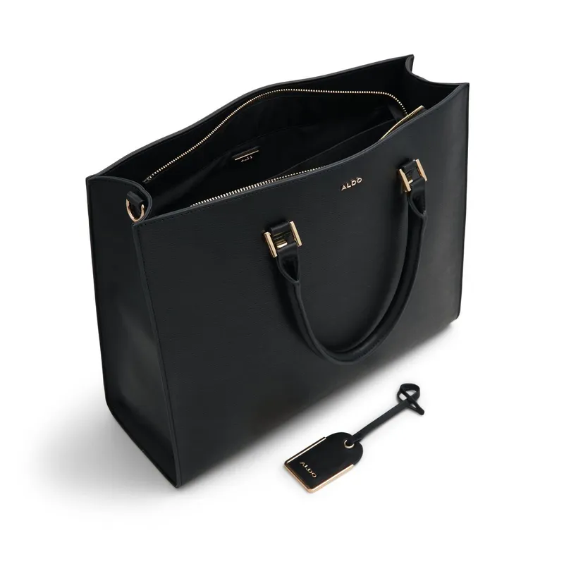 ALDO Artificial Leather Crossbody Handbags Large Size Women's Black/Mixed Color-2