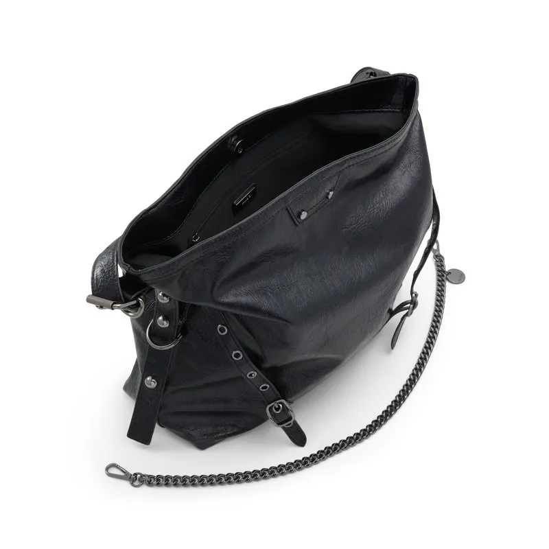 ALDO Artificial Leather Shoulder Bag Women's Black-2