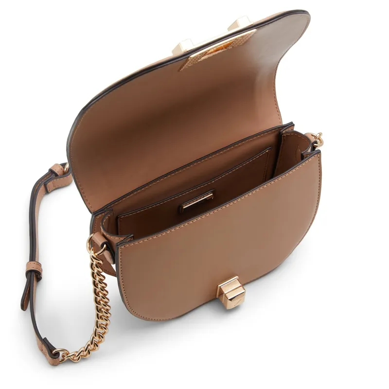 ALDO Artificial Leather Crossbody Bag Medium Size Women's Mixed Color/Black-2