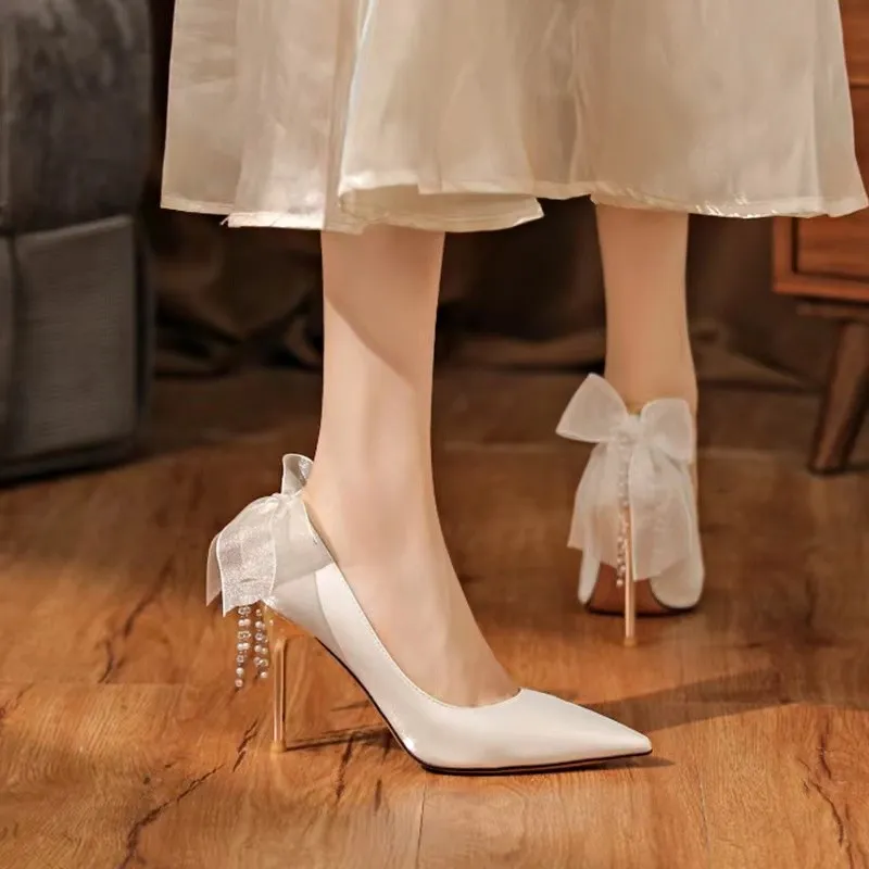 Xingdiman Slim Heel High Heels 8cm Women's Gift Box Set-5