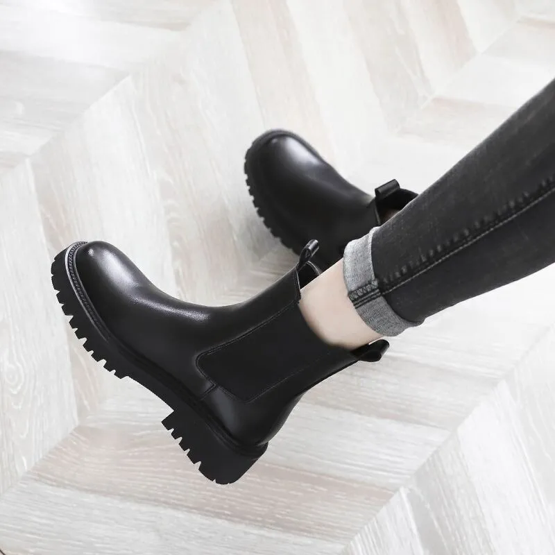 Xingdiman Short Chelsea Boots Women's-2