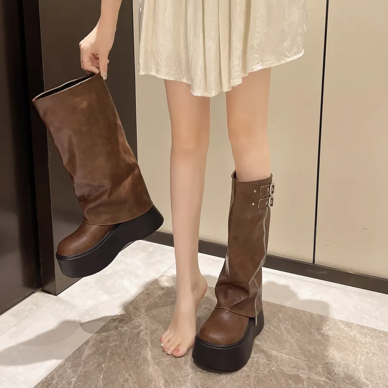 Xingdiman Knee high Boots Women's-6