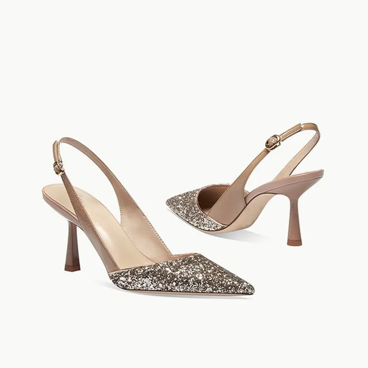 Xingdiman High Heels Women's Nude-1