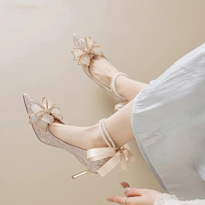 Xingdiman Slim Heel High Heels 8cm 6cm Women's-1