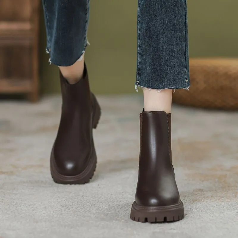 Xingdiman Short Chelsea Boots Women's-2