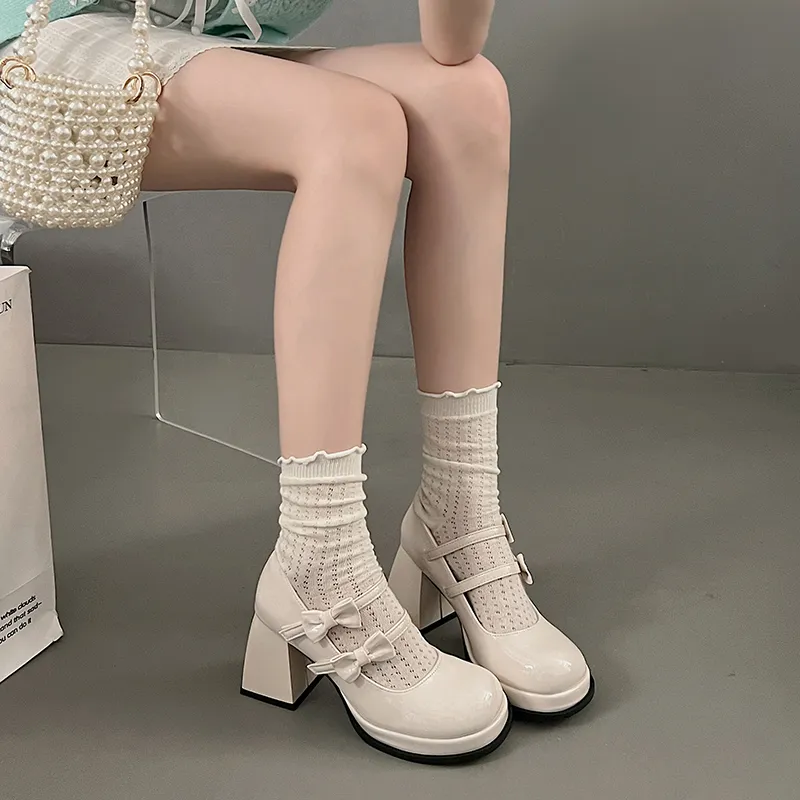 Xingdiman Chunky Heel High Heels Women's-13