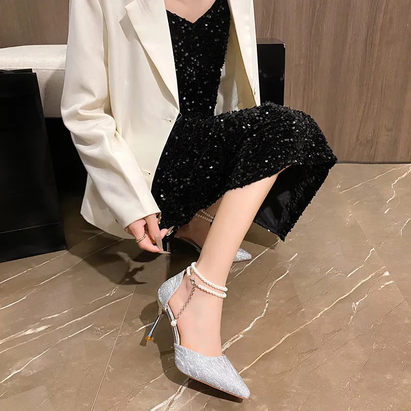 Xingdiman Slim Heel High Heels 8cm Women's Gift Box Set-8