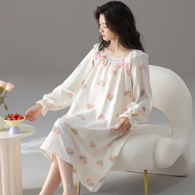 MIIOW Women's Nightgowns-10