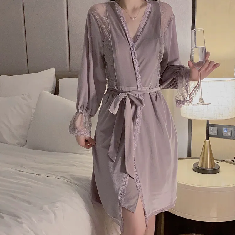 MIIOW Women's Bath Robes-9