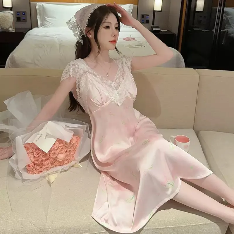 MIIOW Women's Nightgowns-4