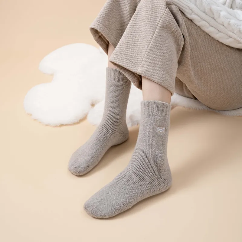 MIIOW Mid Calf Socks Unisex 5 Pack-7