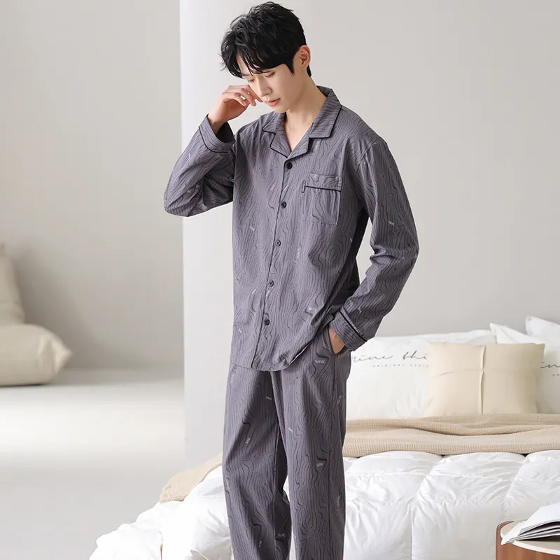 MIIOW Men Pajama Sets-10