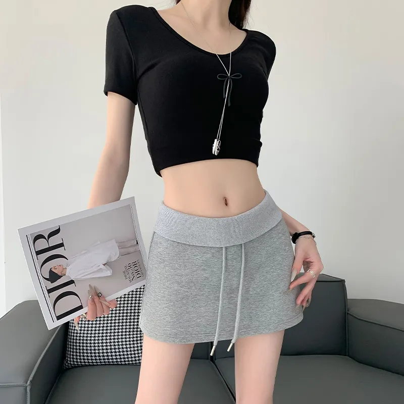 MIIOW Casual Short Skirts Women's-3