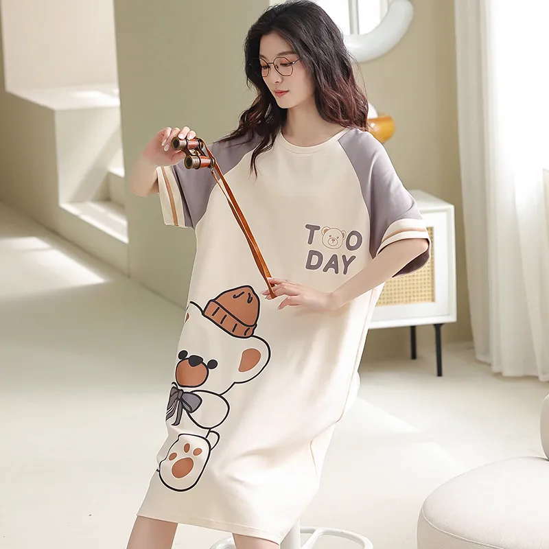 MIIOW Women's Nightgowns-18