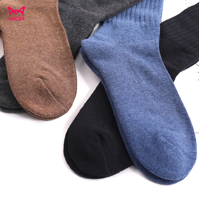 MIIOW Knee High Socks Men's 5 Pack-11