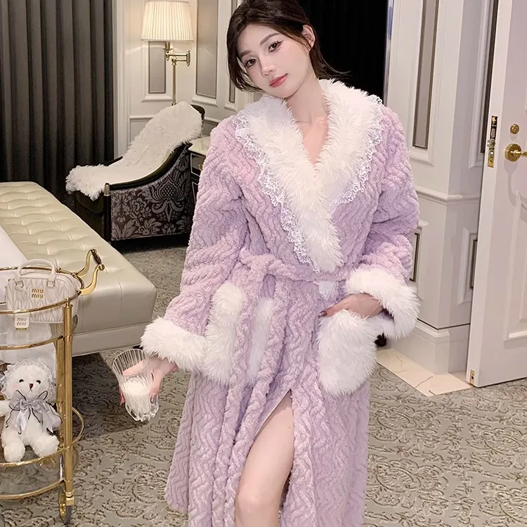 MIIOW Women's Bath Robes-4