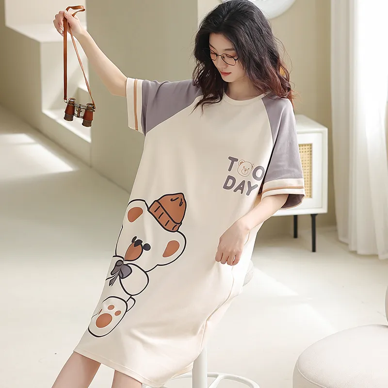 MIIOW Women's Nightgowns-16