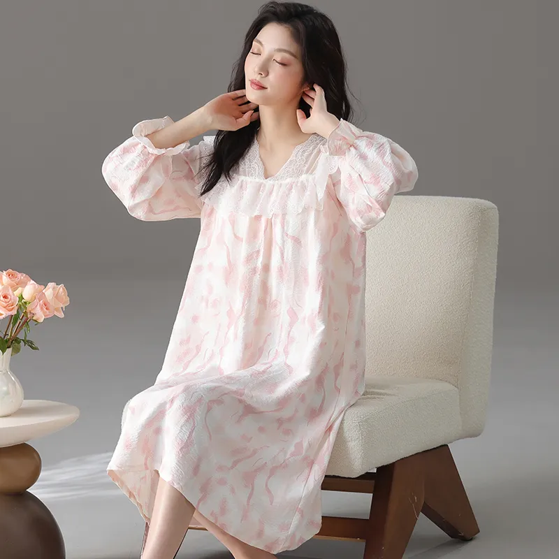 MIIOW Women's Nightgowns-13