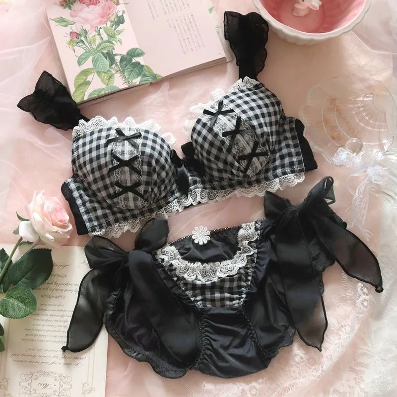 MIIOW Underwear Set Women's Black-3