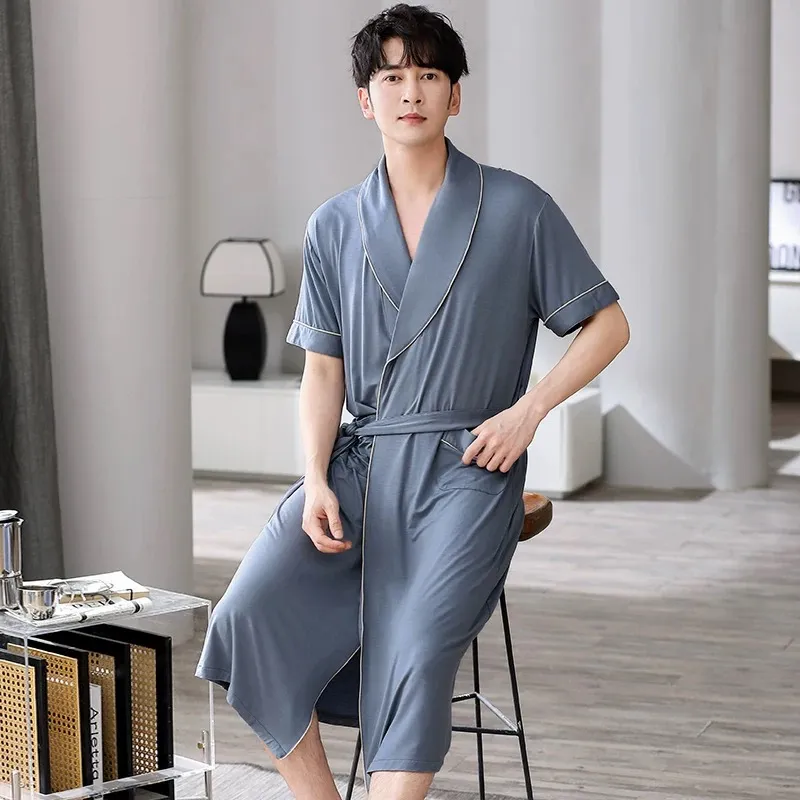 MIIOW Men Bath Robes-9