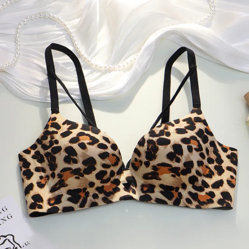 MIIOW Underwear Set Women's Leopard Print-1