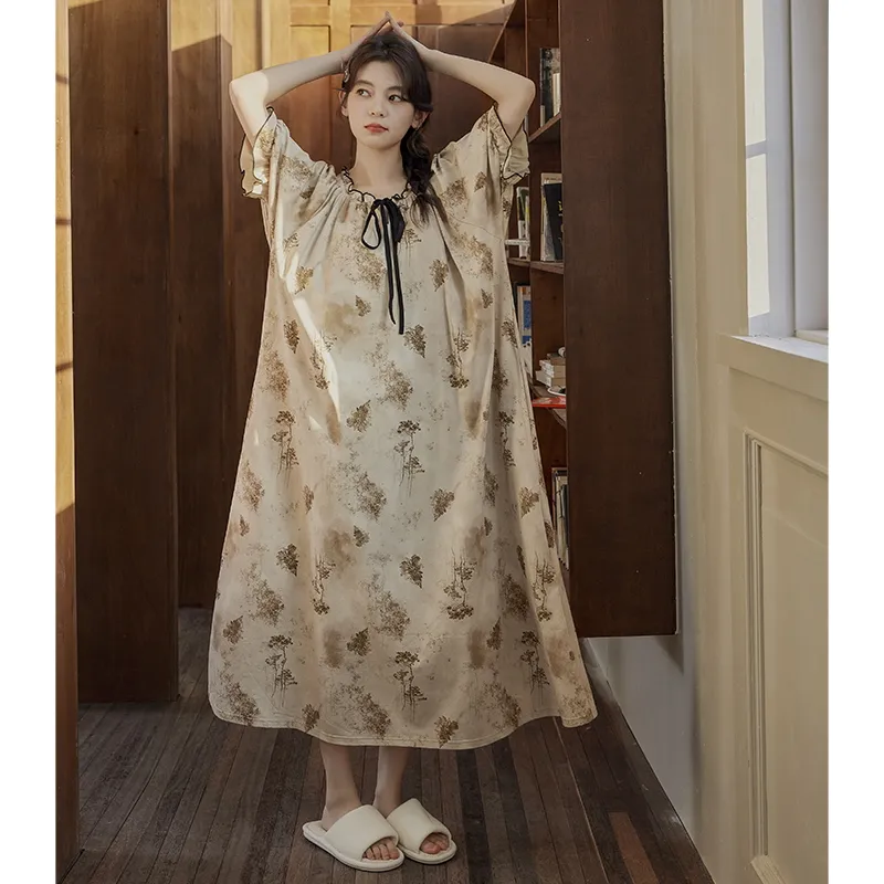 MIIOW Women's Nightgowns-18
