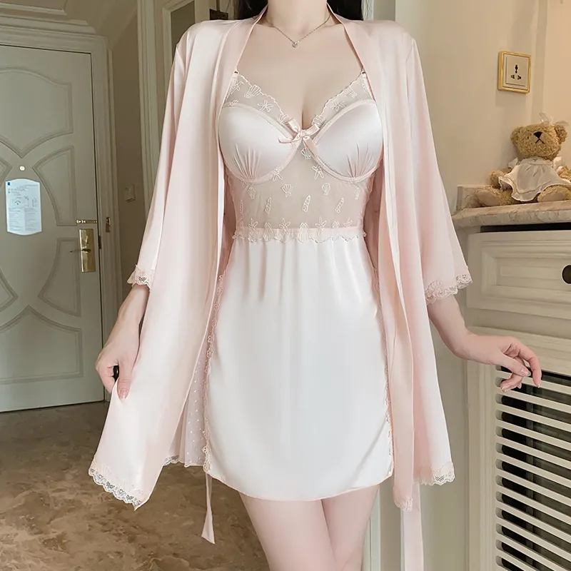MIIOW Pajama Set Women's Light Pink-4