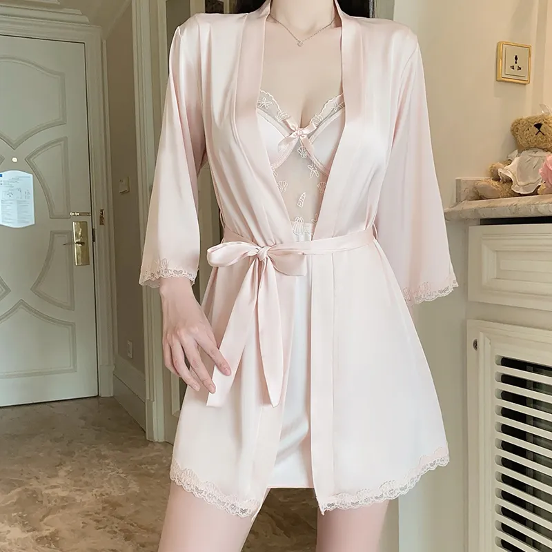 MIIOW Pajama Set Women's Light Pink-3