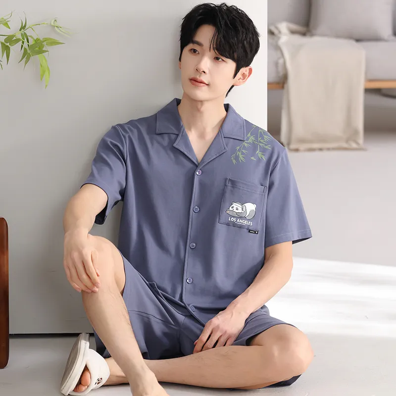 MIIOW Men Pajama Sets-4
