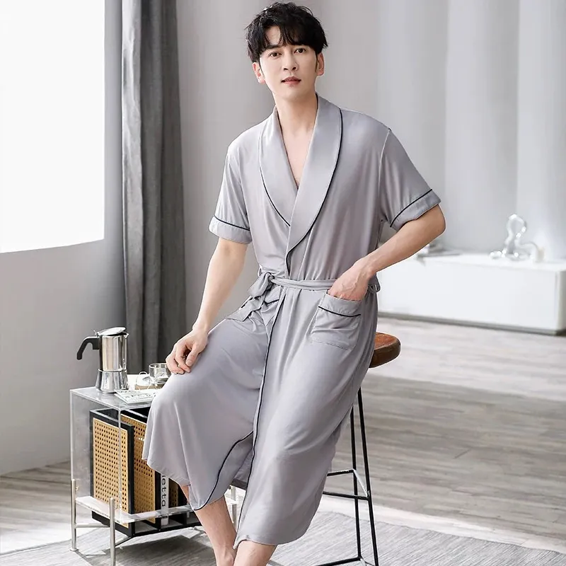 MIIOW Men Bath Robes-1