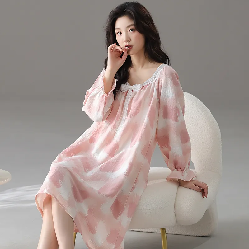 MIIOW Women's Nightgowns-4