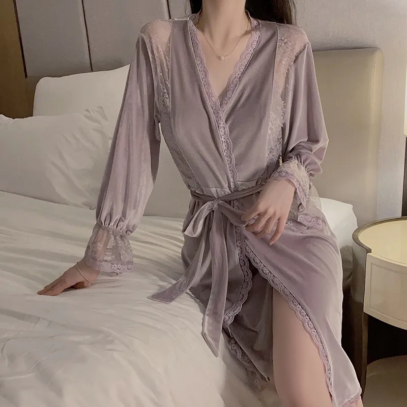 MIIOW Women's Bath Robes-11