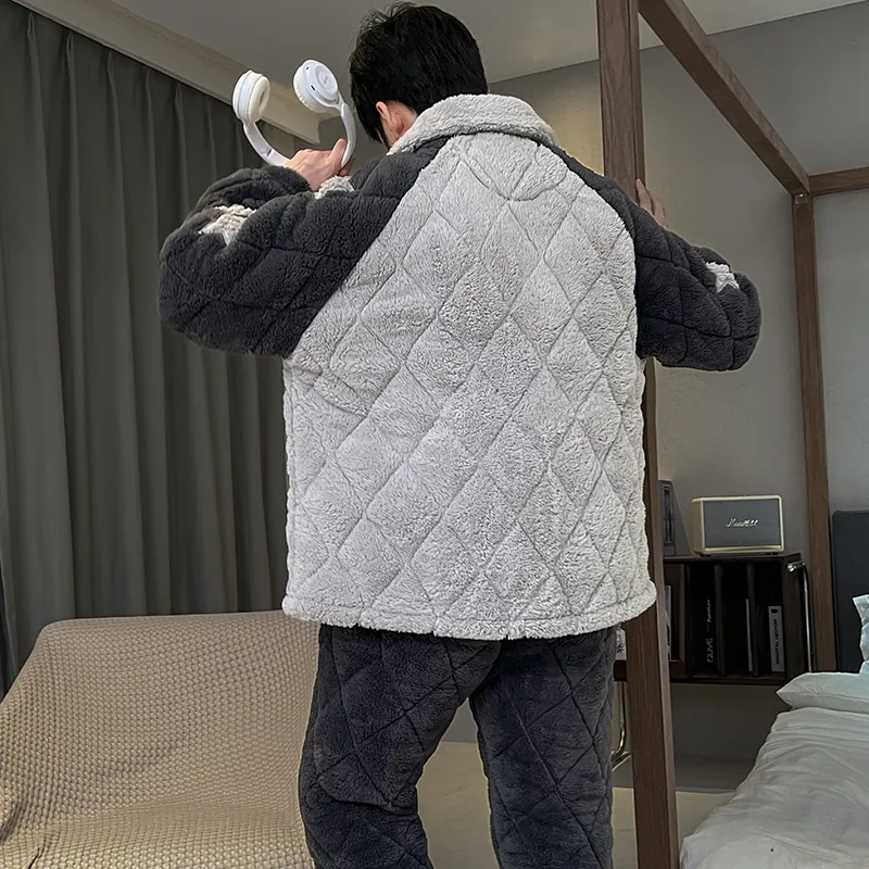 MIIOW Men Pajama Sets-15