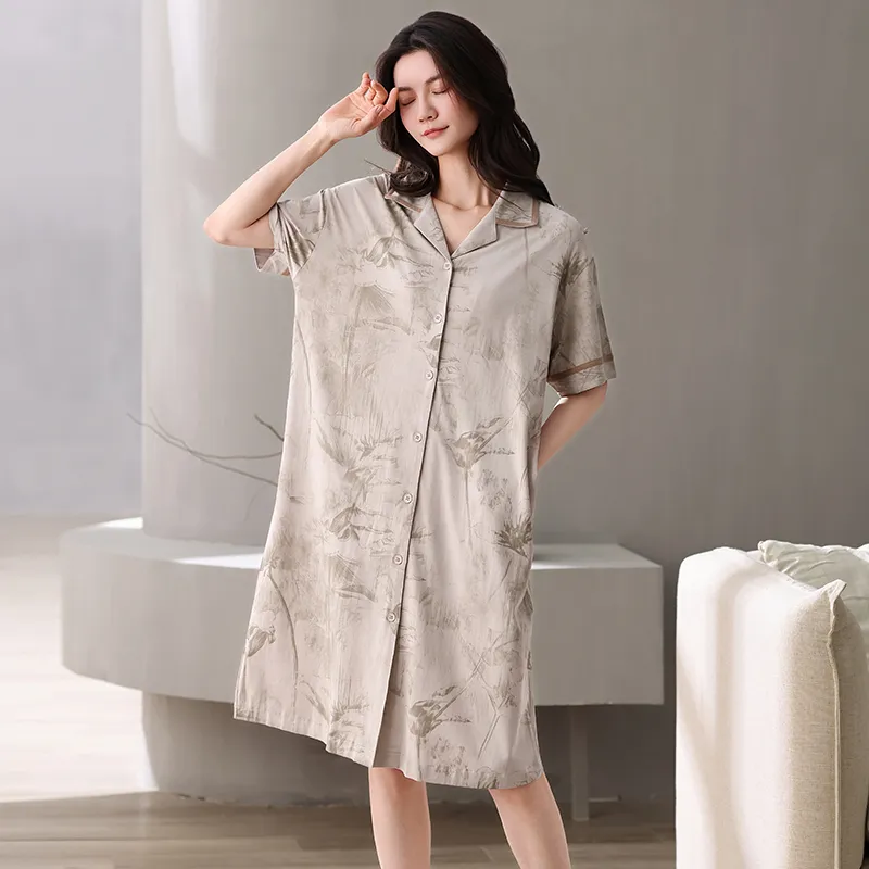 MIIOW Women's Nightgowns-5