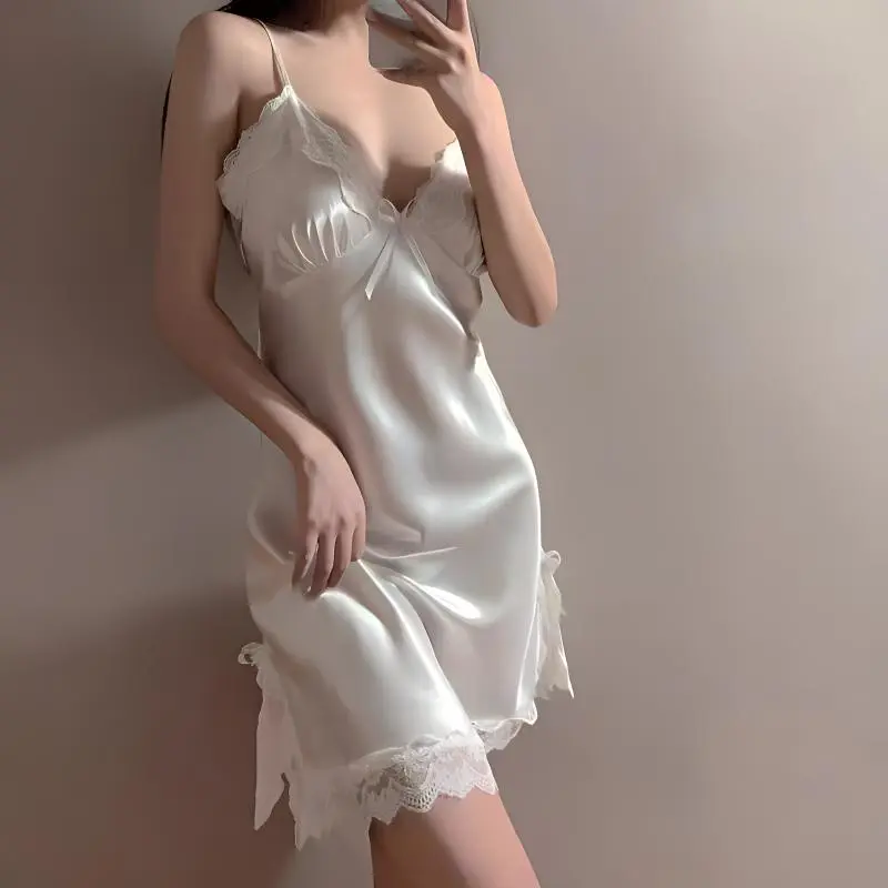 MIIOW Summer Model Nightgown Women's-6
