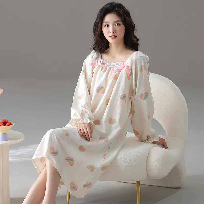 MIIOW Women's Nightgowns-9