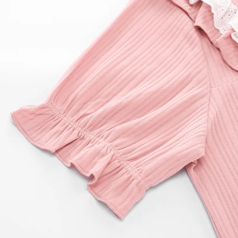 MIIOW Pajama Set Women's Light Pink-3