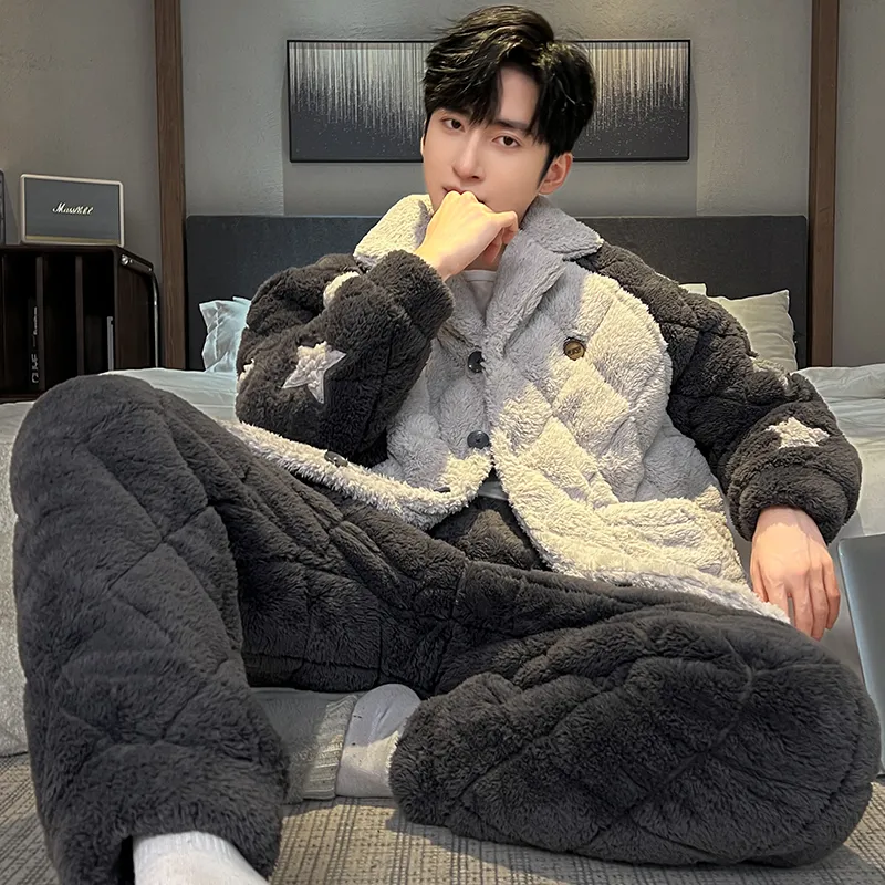 MIIOW Men Pajama Sets-13
