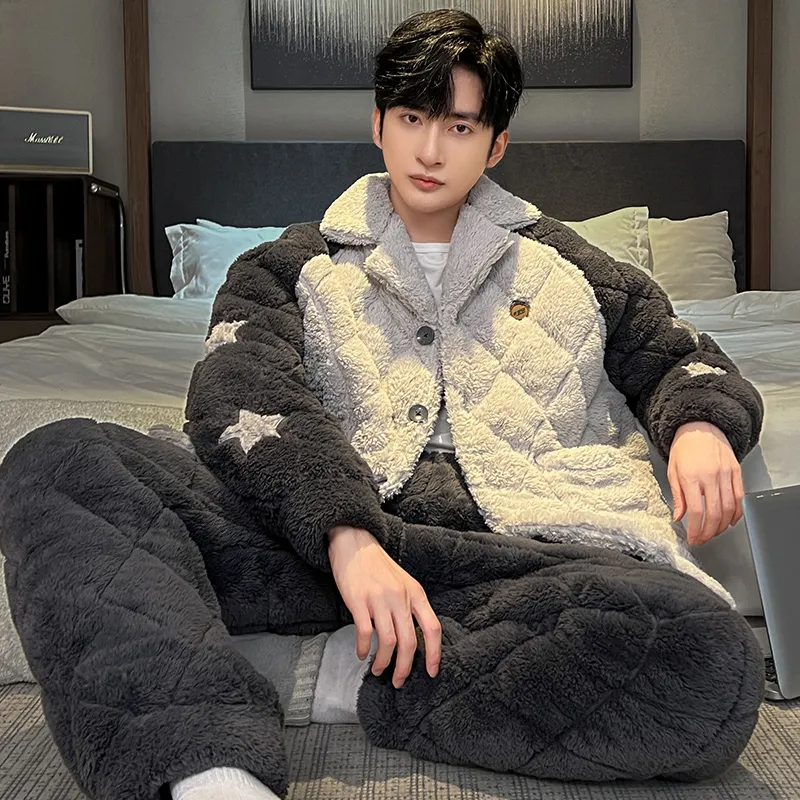 MIIOW Men Pajama Sets-12