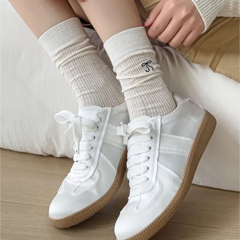 MIIOW Mid Calf Socks Women's 5 Pack-16