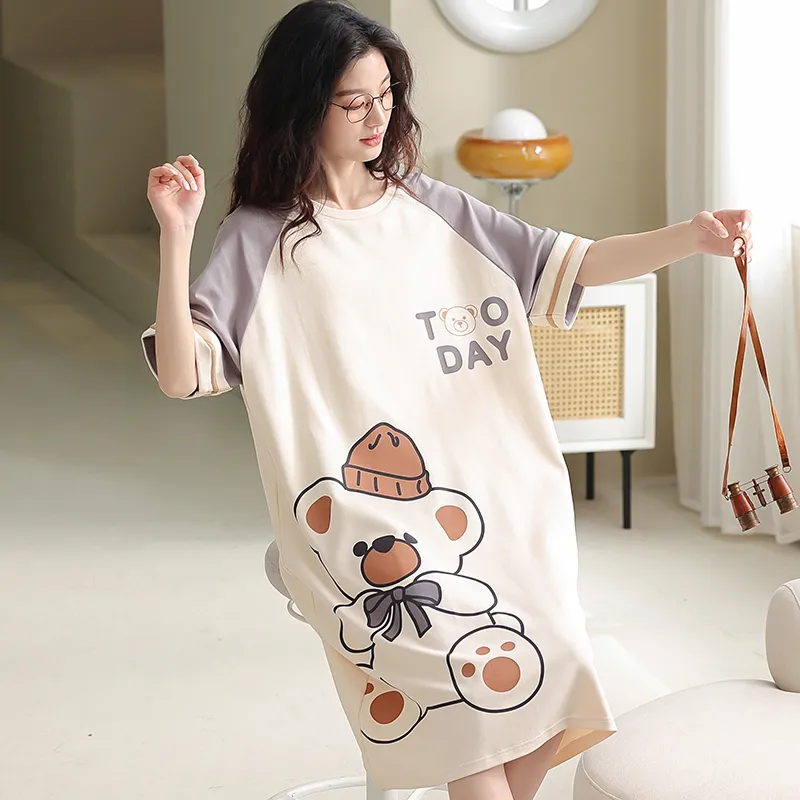 MIIOW Women's Nightgowns-17
