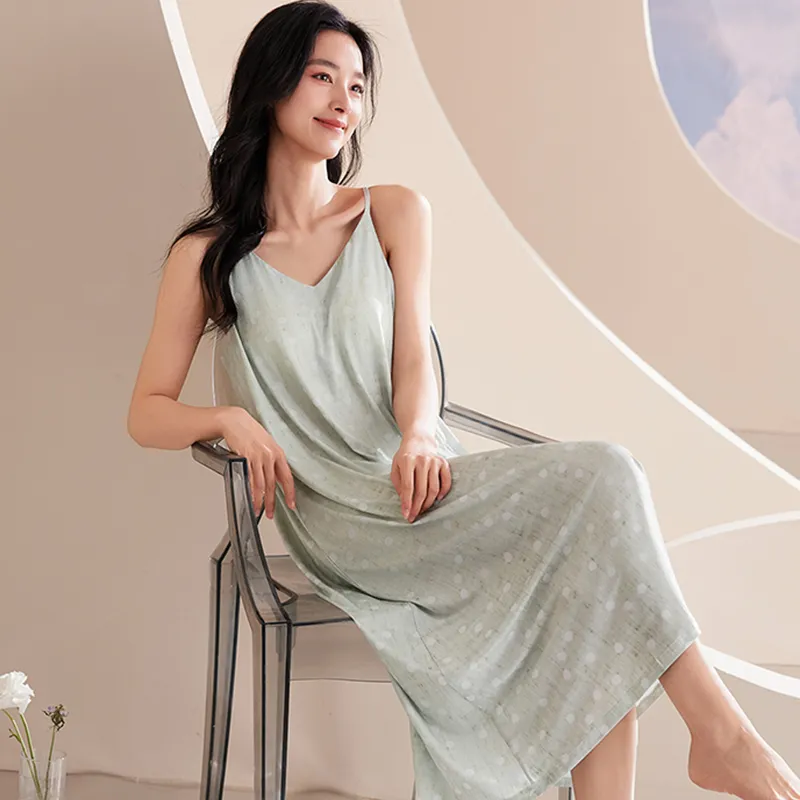 MIIOW Women's Nightgowns-17