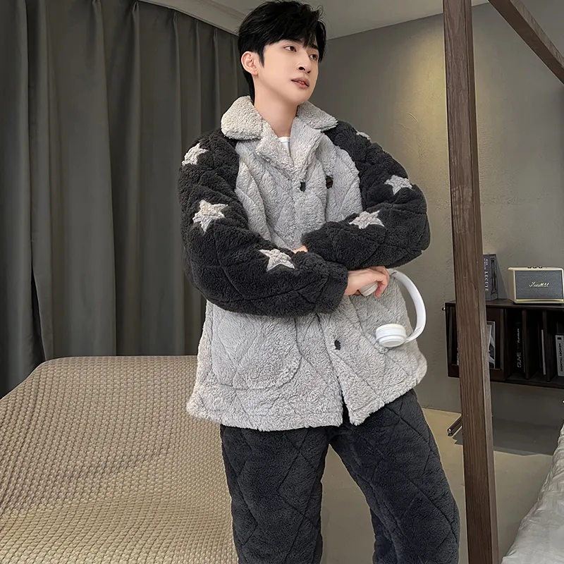 MIIOW Men Pajama Sets-14