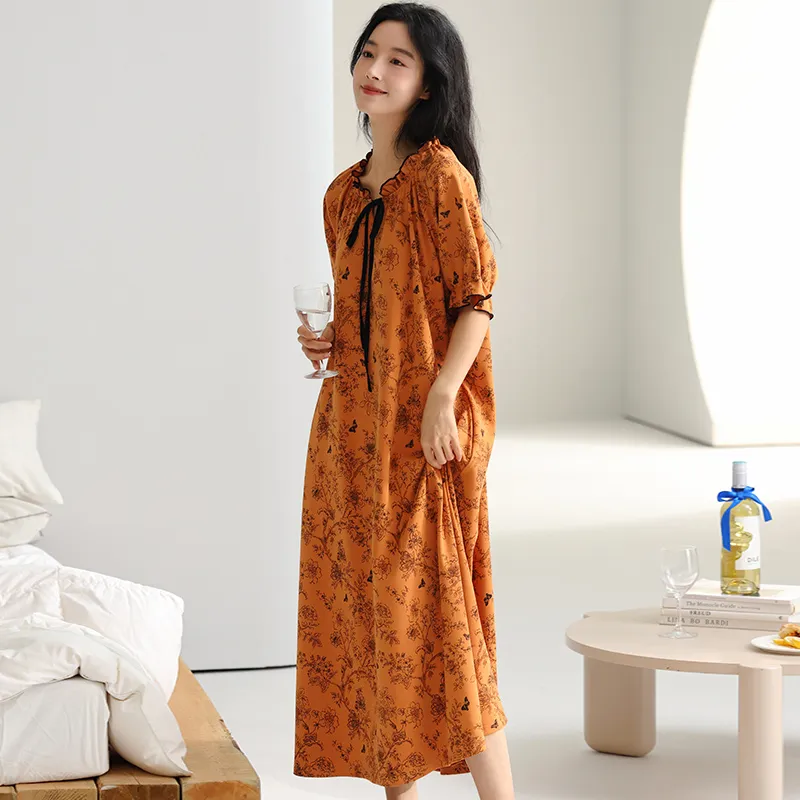 MIIOW Women's Nightgowns-4