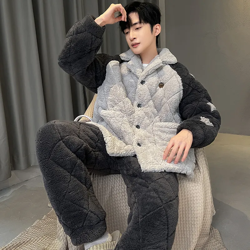 MIIOW Men Pajama Sets-10