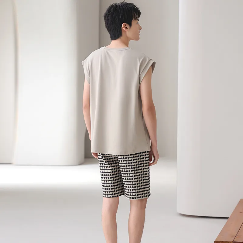 MIIOW Men Pajama Sets-4