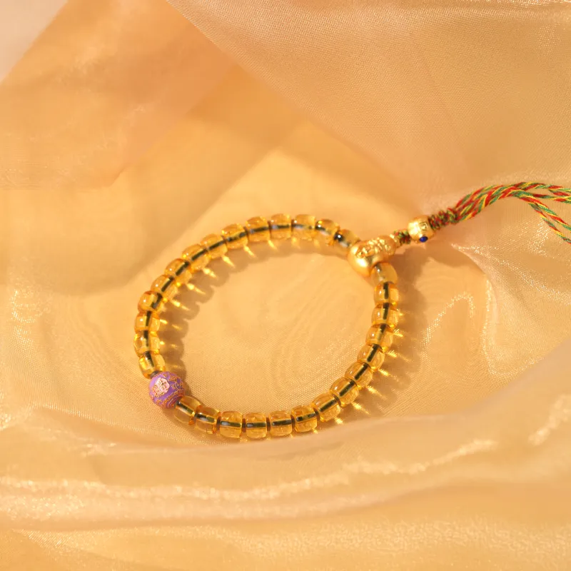 Clear Snow Amber Fine Jade Bracelets Unisex-1