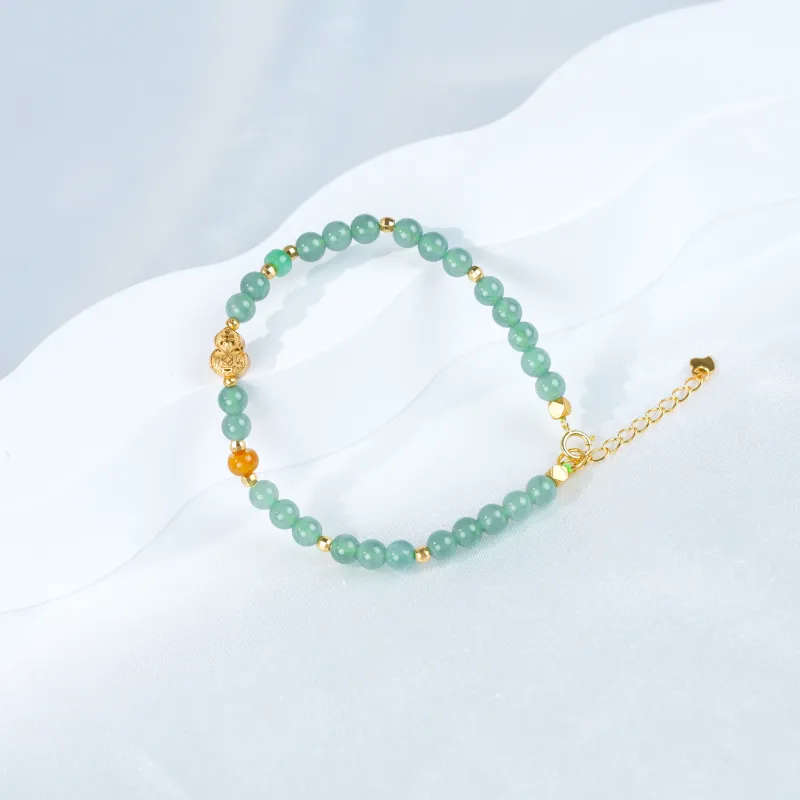 Clear Snow Ice Glutinous Bracelets Unisex-5