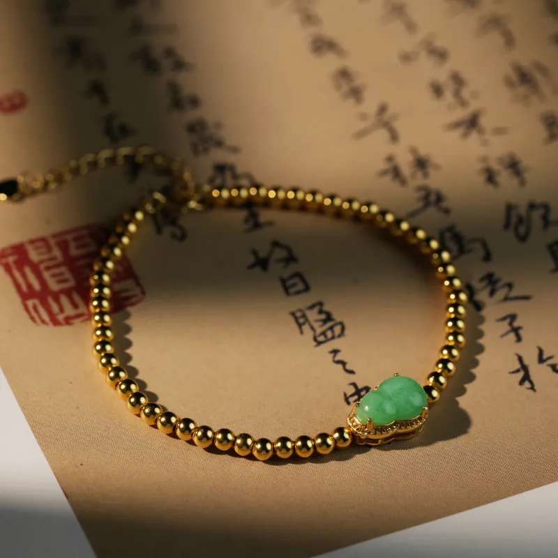 Clear Snow Glutinous Jade Jadeite Bracelets Unisex-1