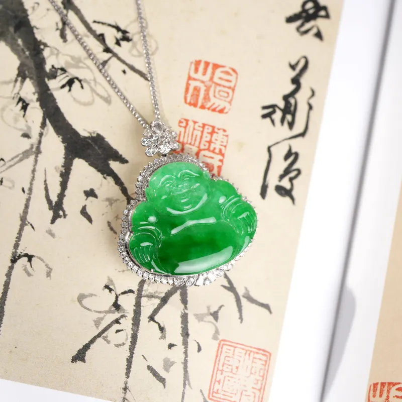 Clear Snow Ice Glutinous Necklaces Unisex-1